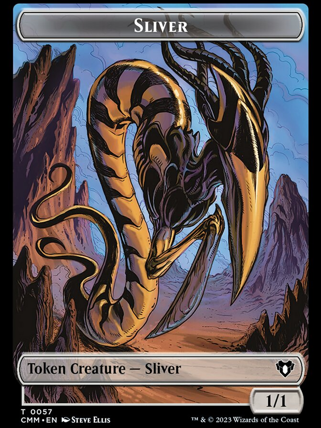 Sliver (Commander Masters Tokens) 1