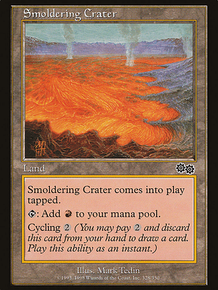 Smoldering Crater (Urza's Saga)