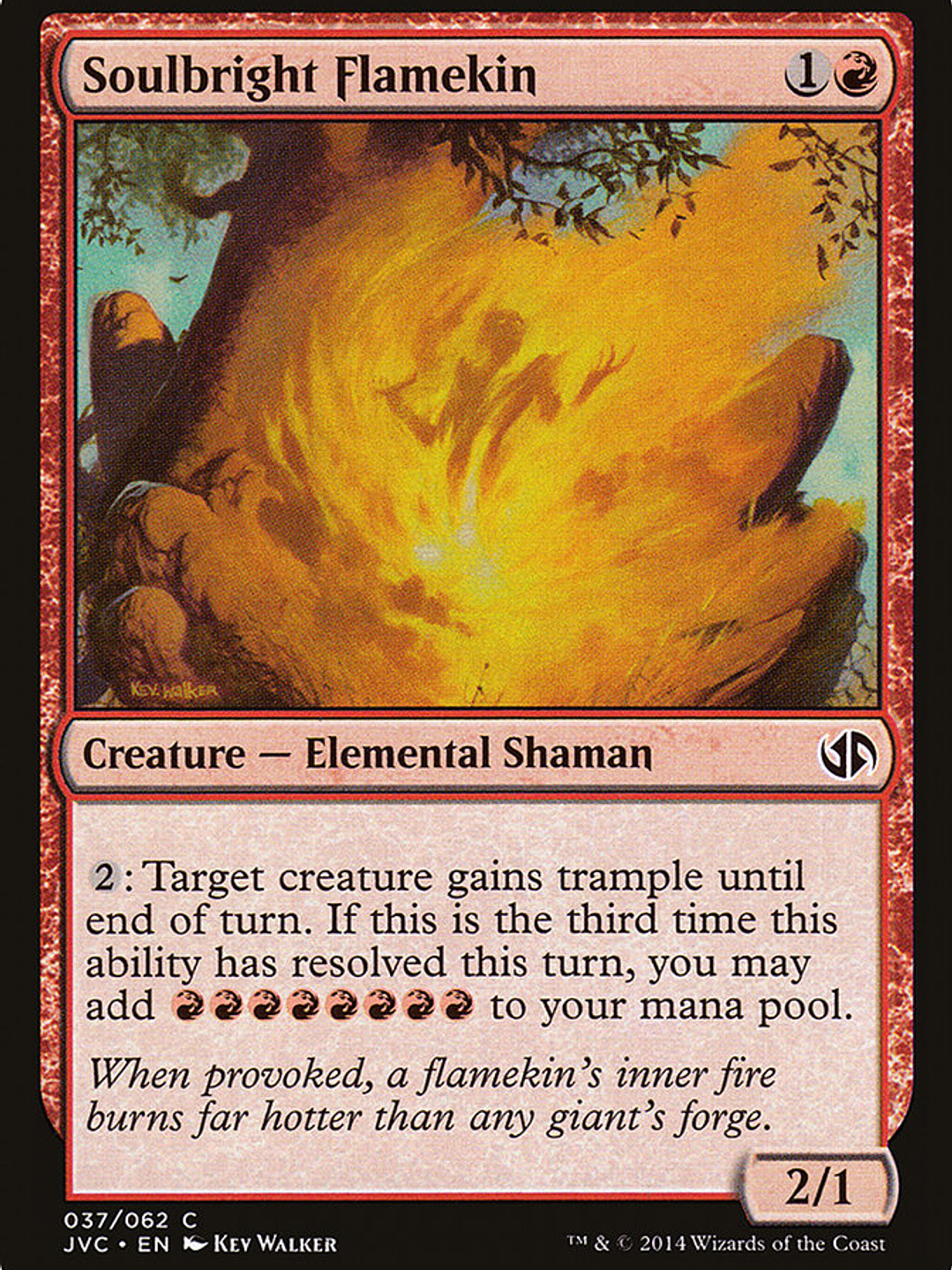 Soulbright Flamekin (Duel Decks Anthology: Jace vs. Chandra) 1