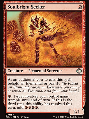 Soulbright Seeker (Lorwyn Eclipsed)