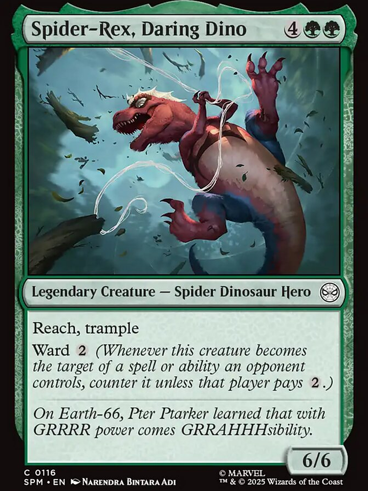 Spider-Rex, Daring Dino (Marvel's Spider-Man) 1