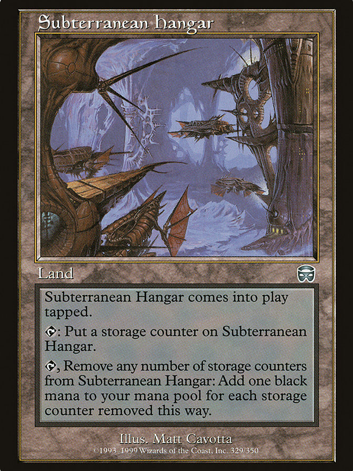 Subterranean Hangar (Mercadian Masques) 1