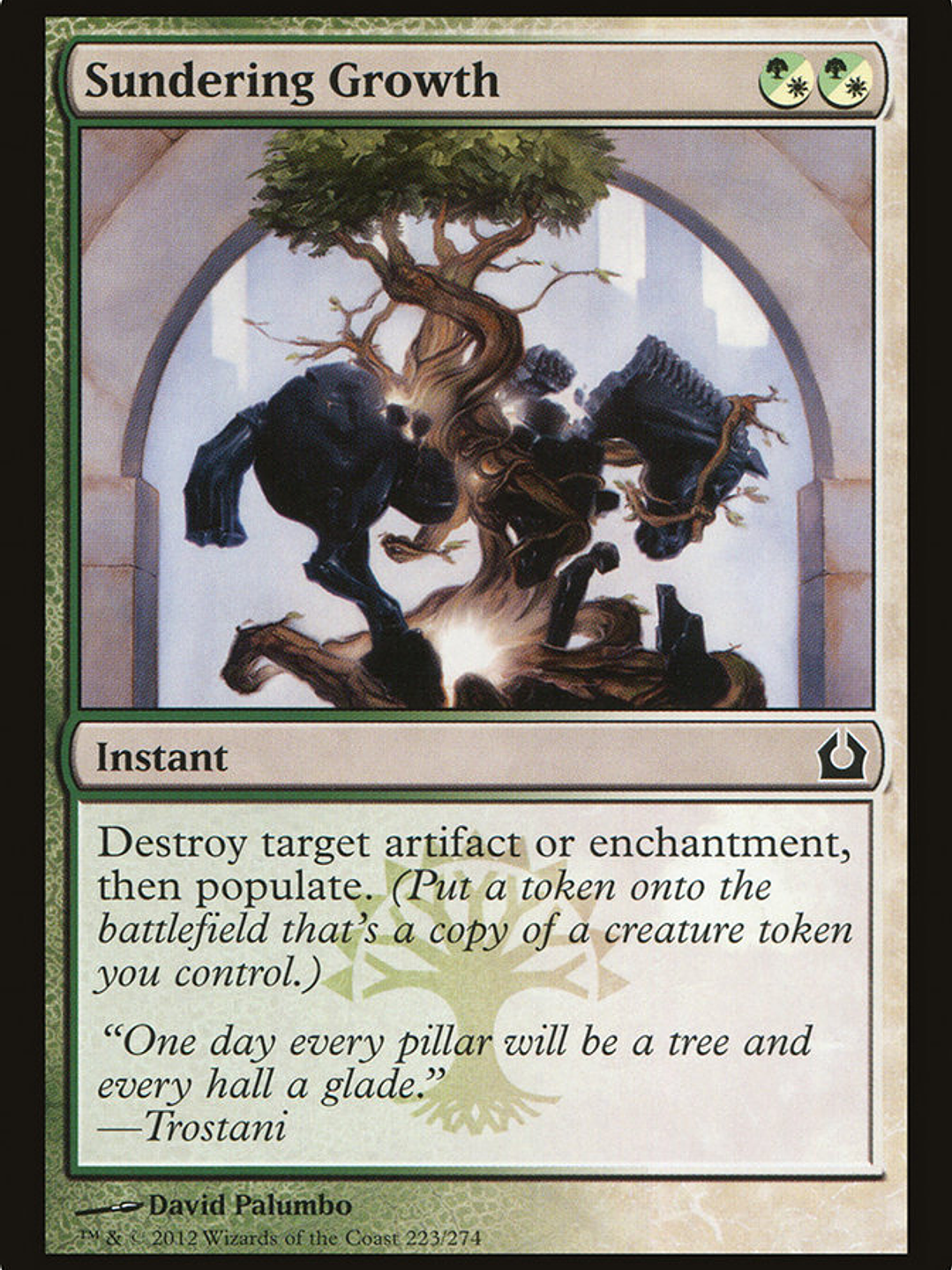 Sundering Growth (Return to Ravnica) 1
