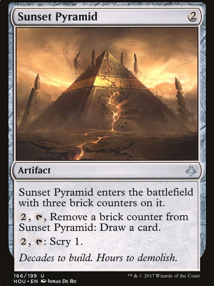 Sunset Pyramid (Hour of Devastation) 1