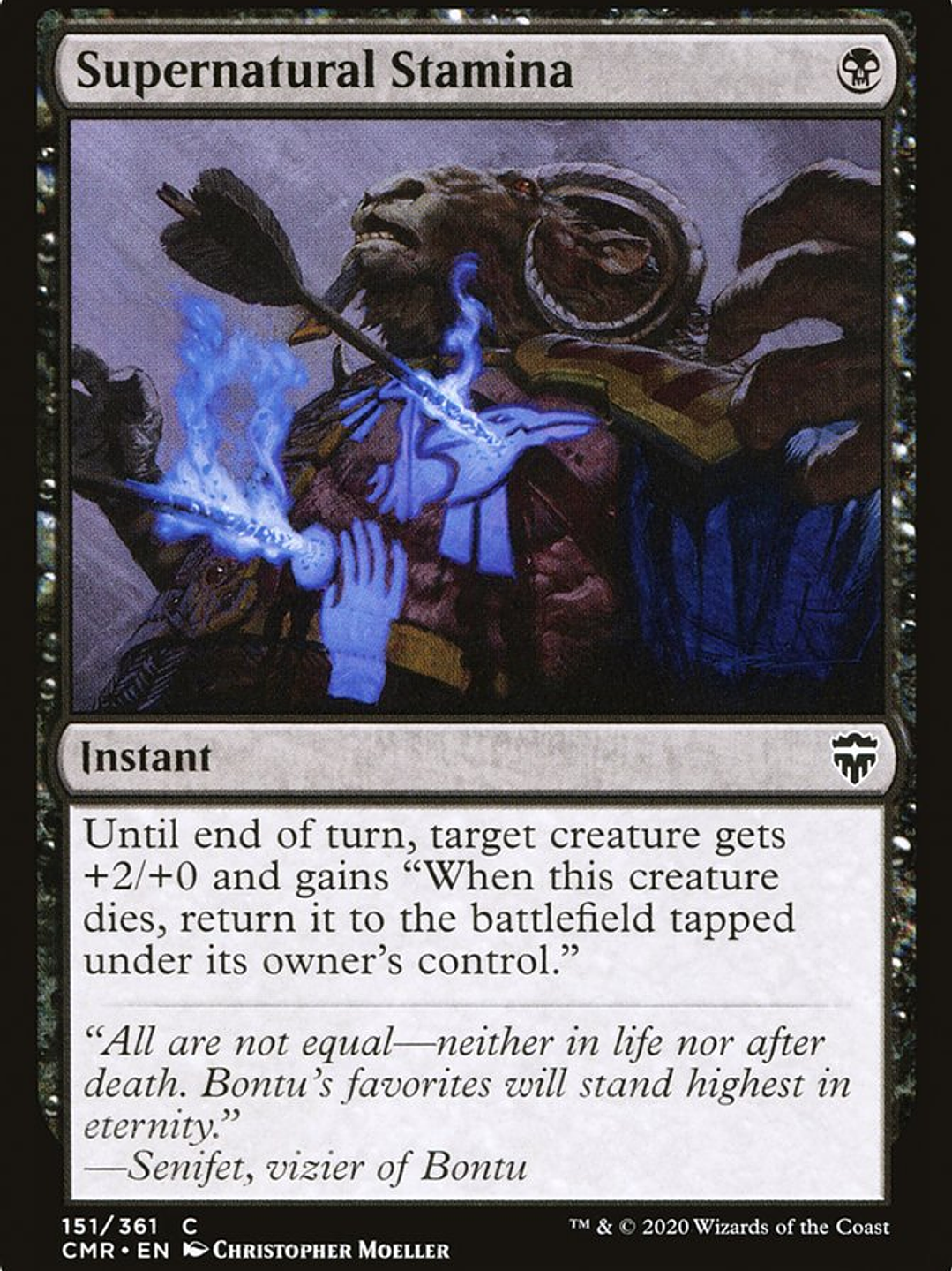 Supernatural Stamina (Commander Legends) 1