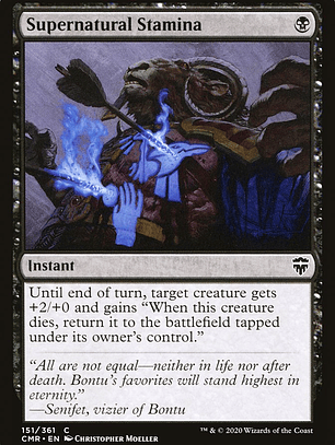 Supernatural Stamina (Commander Legends)