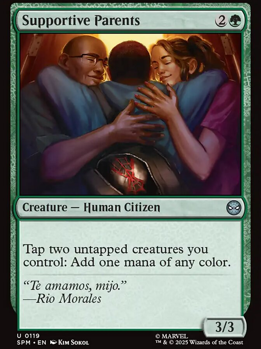 Supportive Parents (Marvel's Spider-Man) 1