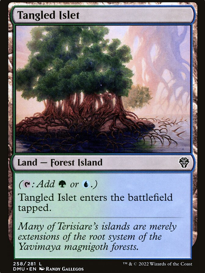 Tangled Islet (Dominaria United) 1