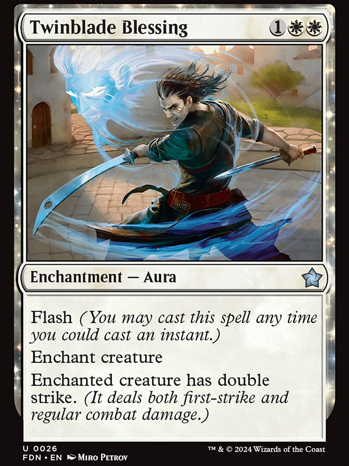 Twinblade Blessing (Foundations) 1