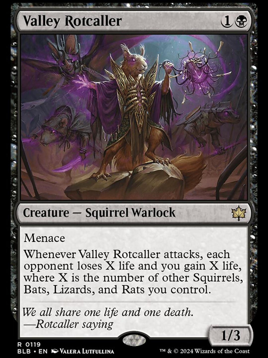 Valley Rotcaller (Bloomburrow) 1