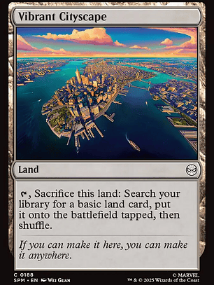 Vibrant Cityscape (Marvel's Spider-Man)