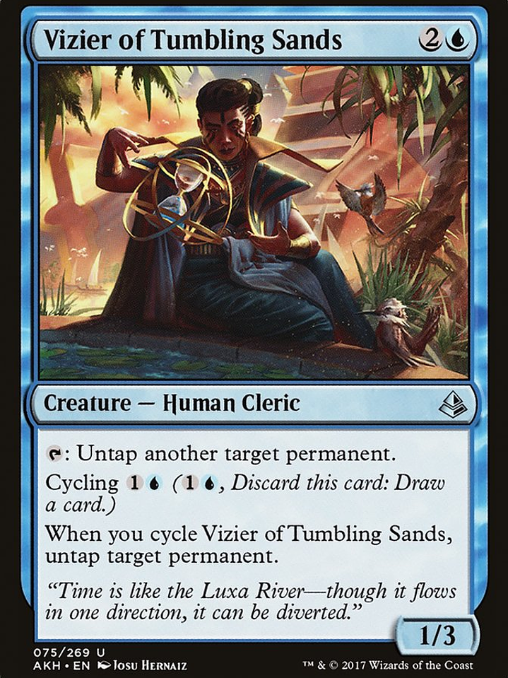 Vizier of Tumbling Sands (Amonkhet) 1