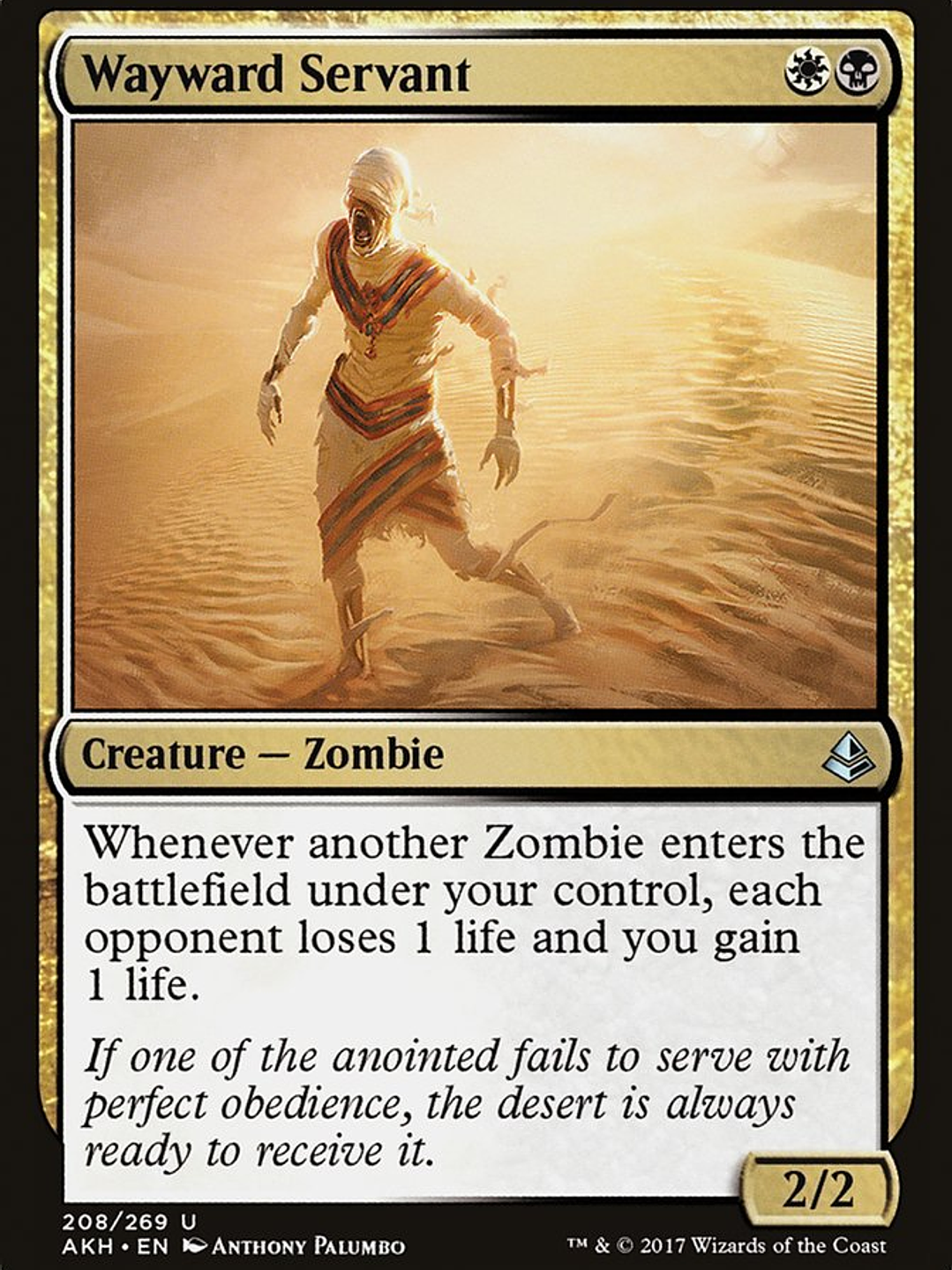 Wayward Servant (Amonkhet) 1