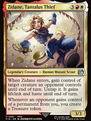 Zidane, Tantalus Thief (Final Fantasy)