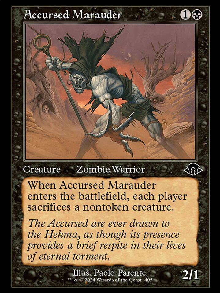 Accursed Marauder (Modern Horizons 3) 1