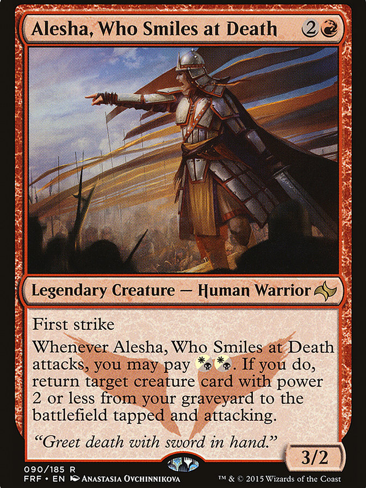 Alesha, Who Smiles at Death (Fate Reforged) 1