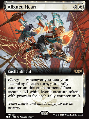 Aligned Heart (Tarkir: Dragonstorm Commander)