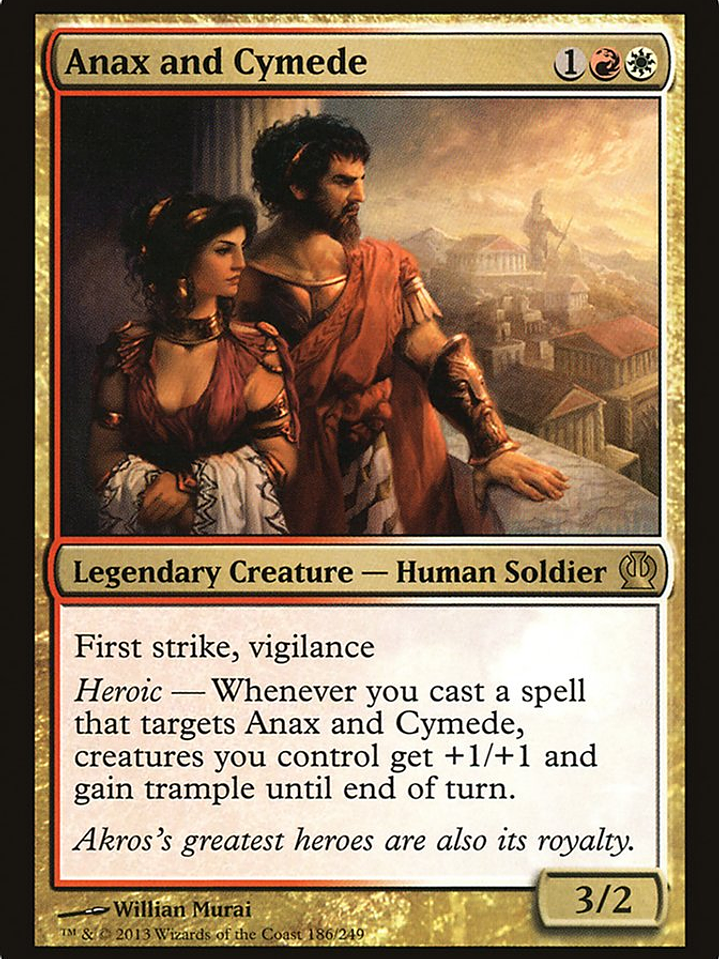 Anax and Cymede (Theros) 1