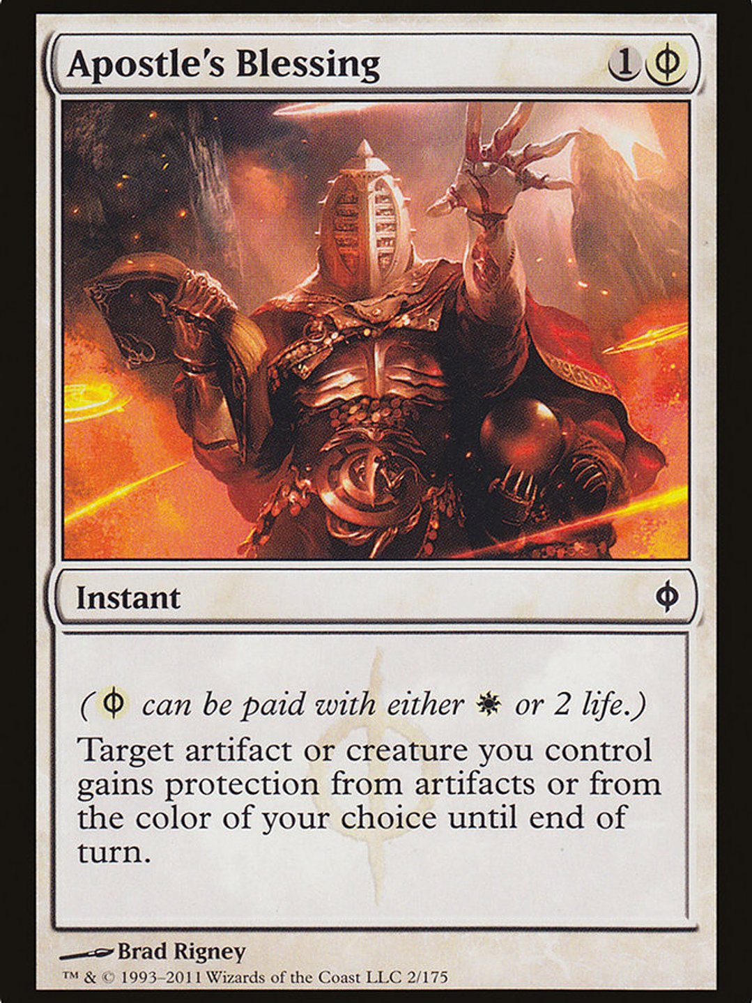 Apostle's Blessing (New Phyrexia) 1