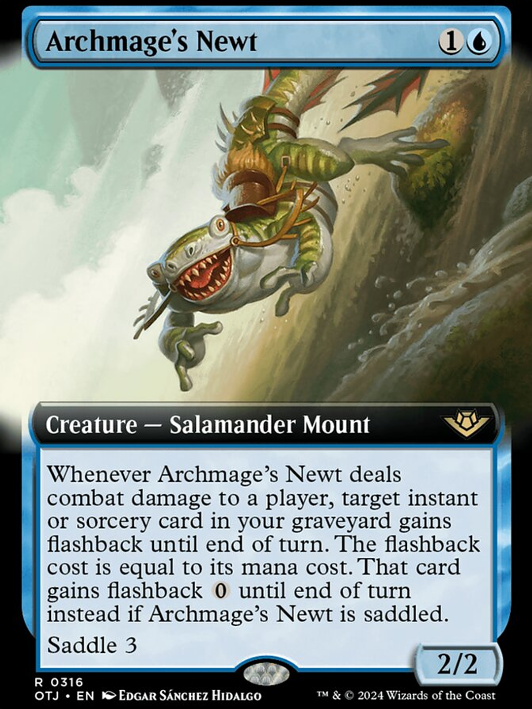 Archmage's Newt (Outlaws of Thunder Junction) 1