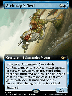 Archmage's Newt (Outlaws of Thunder Junction)