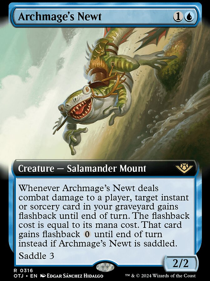 Archmage's Newt (Outlaws of Thunder Junction) 1