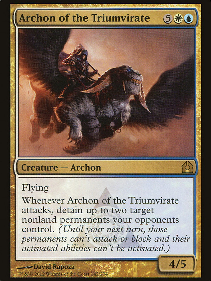 Archon of the Triumvirate (Return to Ravnica) 1