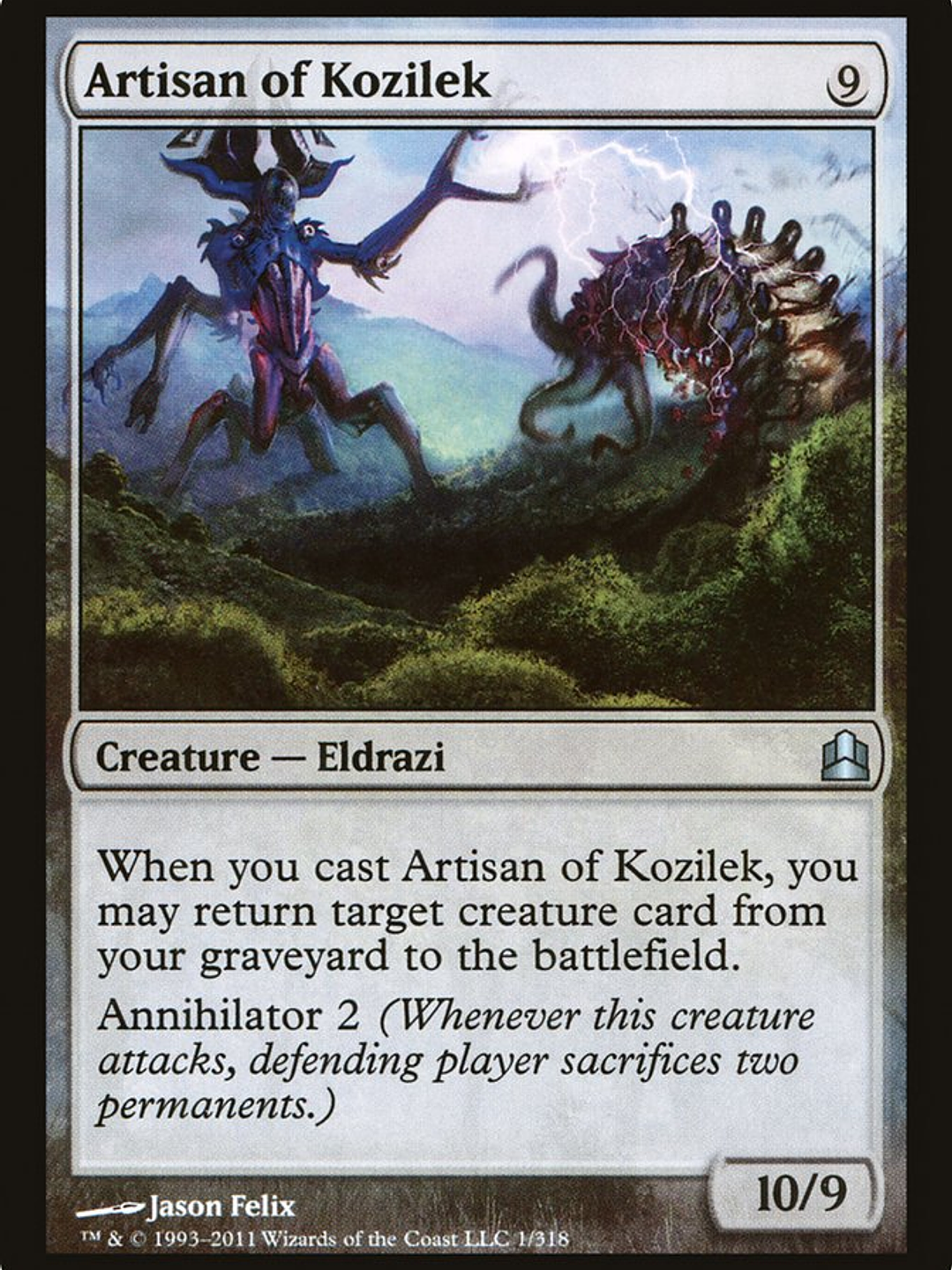 Artisan of Kozilek (Commander 2011) 1