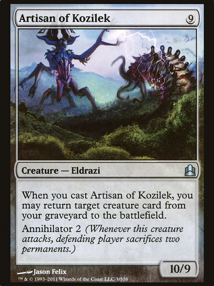 Artisan of Kozilek (Commander 2011) 1