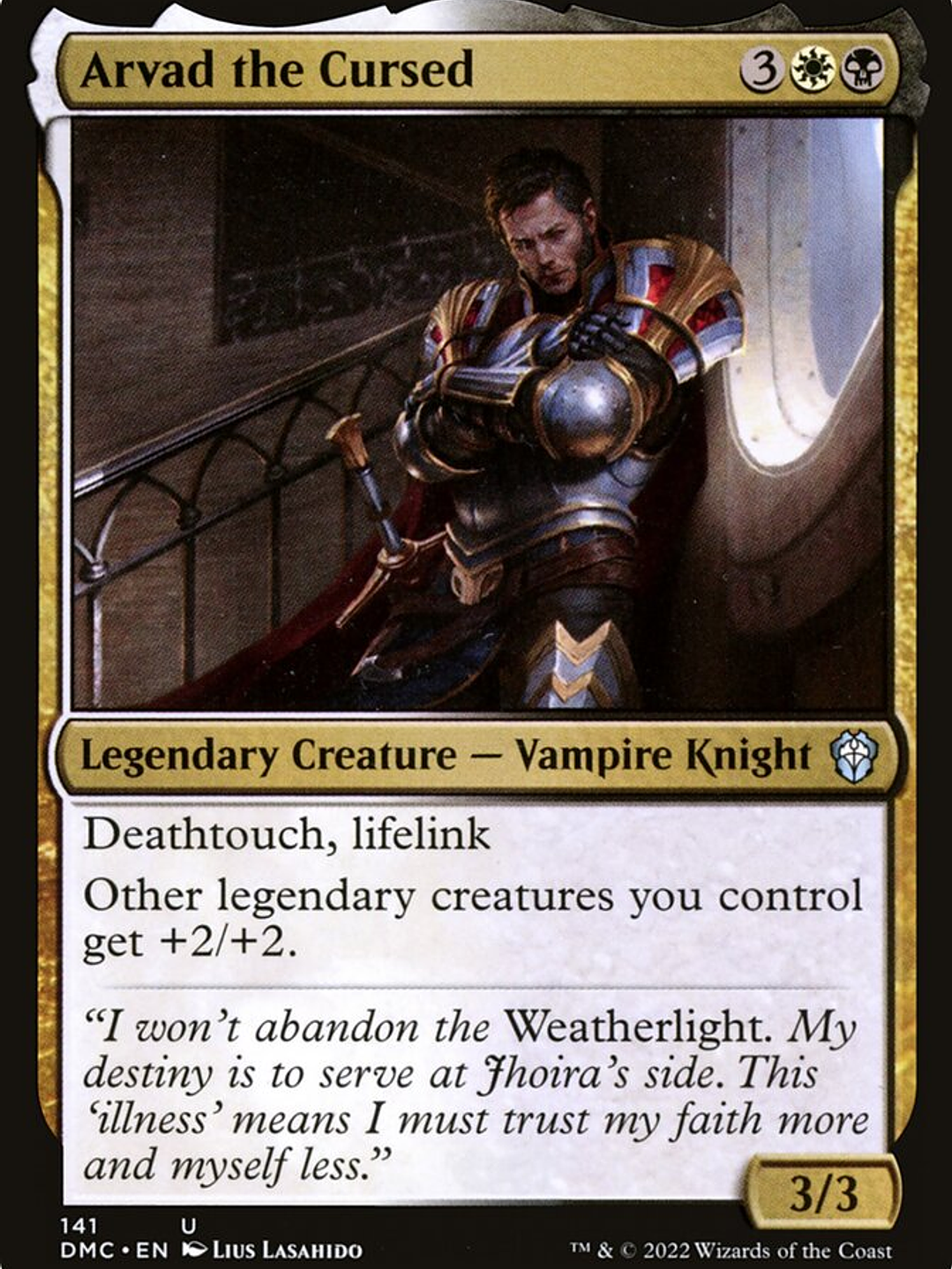 Arvad the Cursed (Dominaria United Commander) 1