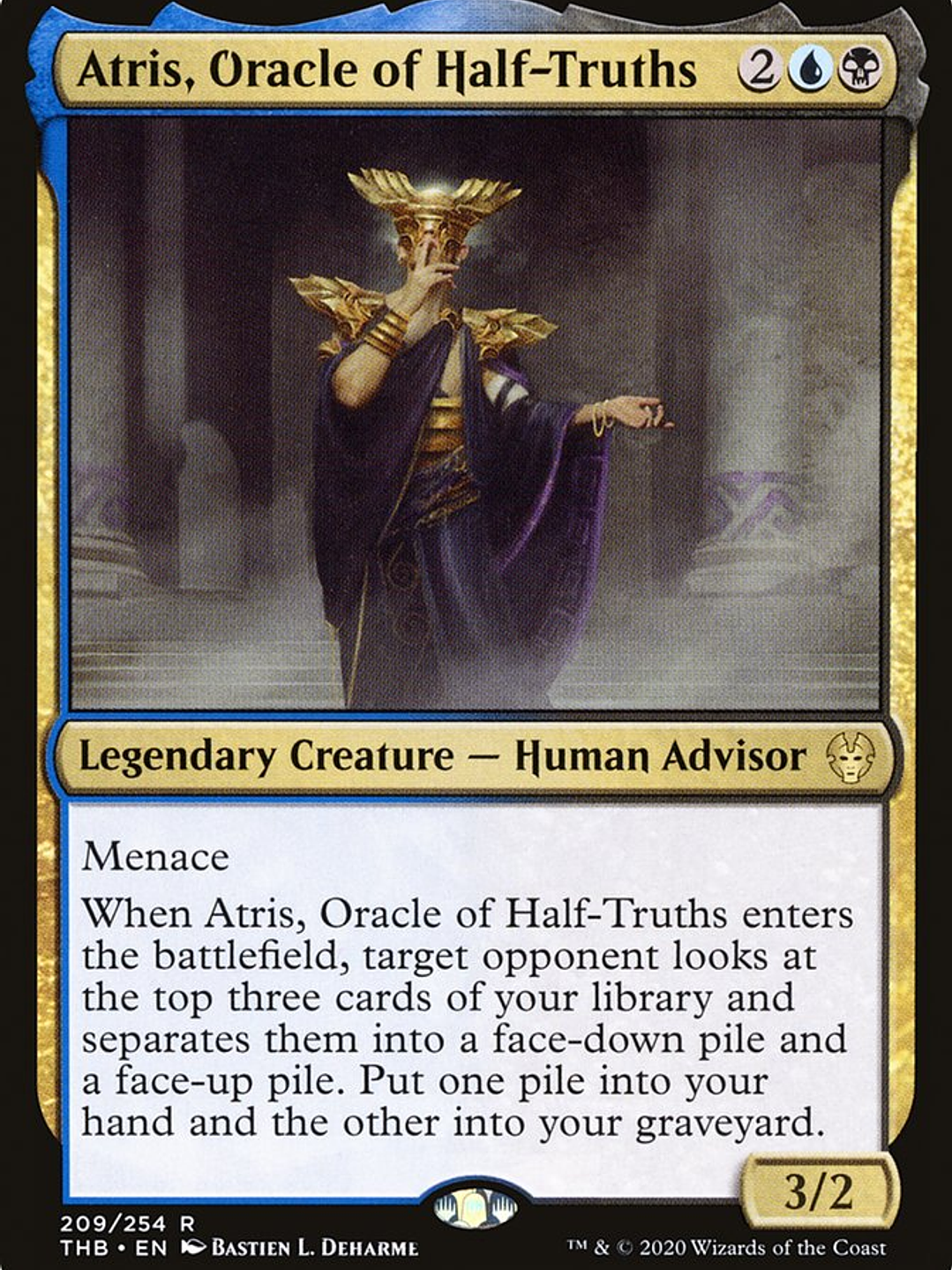 Atris, Oracle of Half-Truths (Theros Beyond Death) 1