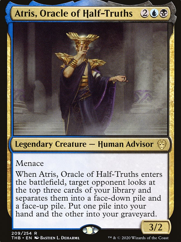 Atris, Oracle of Half-Truths (Theros Beyond Death) 1