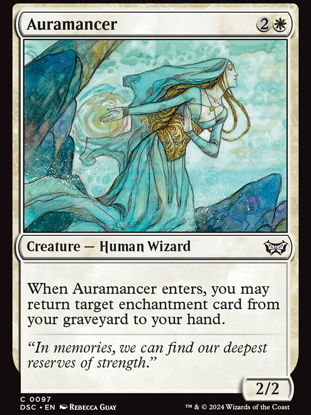 Auramancer (Duskmourn: House of Horror Commander) 1