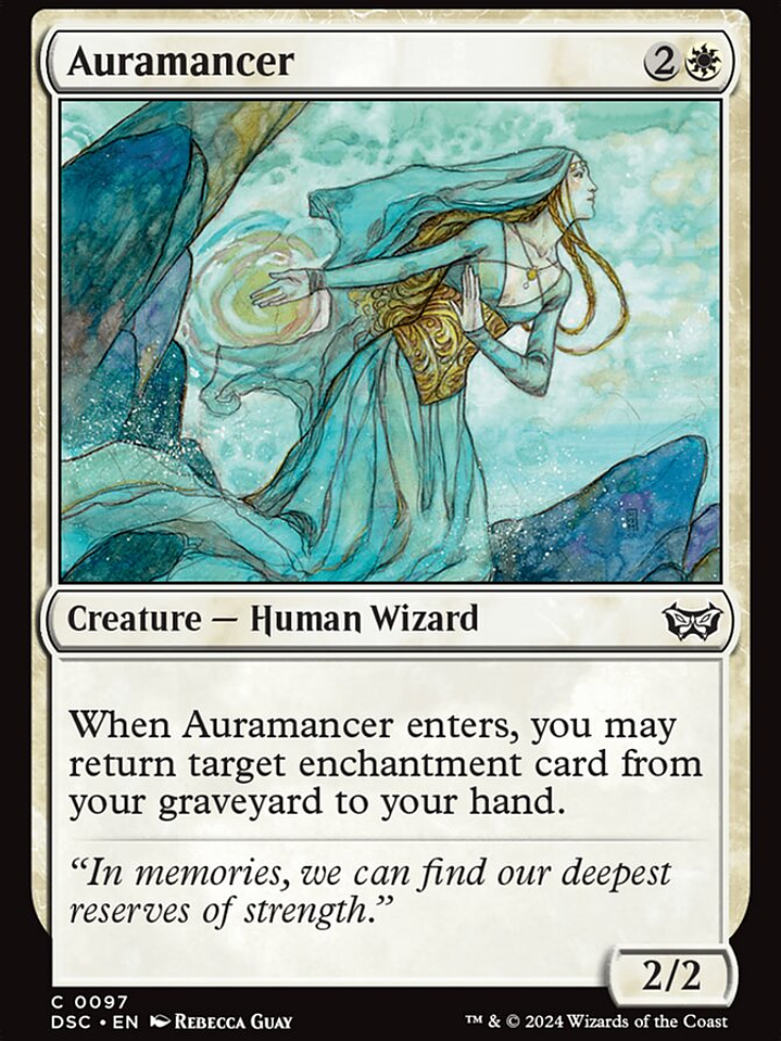 Auramancer (Duskmourn: House of Horror Commander) 1