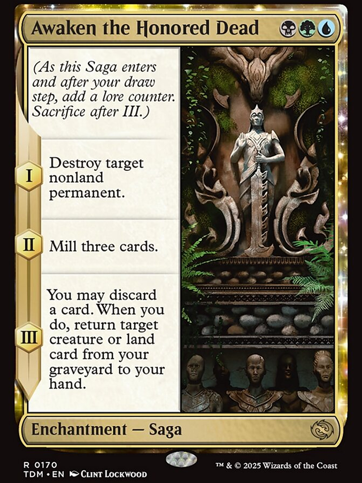 Awaken the Honored Dead (Tarkir: Dragonstorm) 1