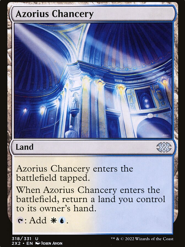 Azorius Chancery (Double Masters 2022) 1