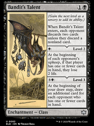 Bandit's Talent (Bloomburrow)