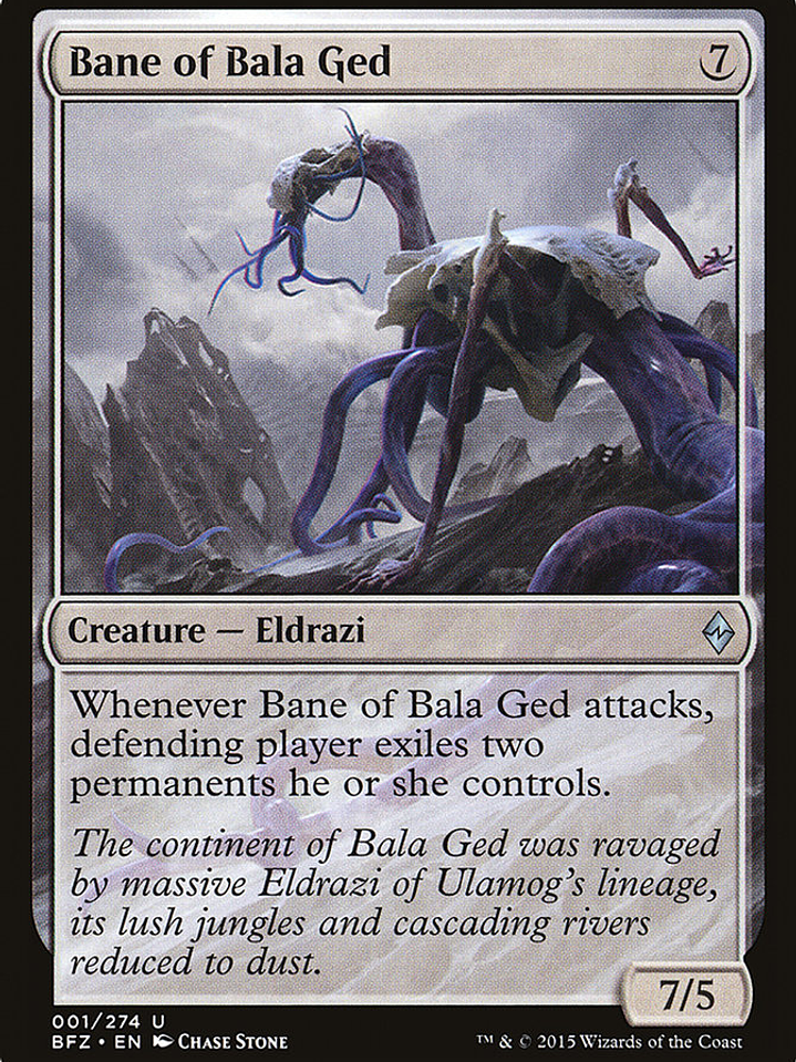 Bane of Bala Ged (Battle for Zendikar) 1