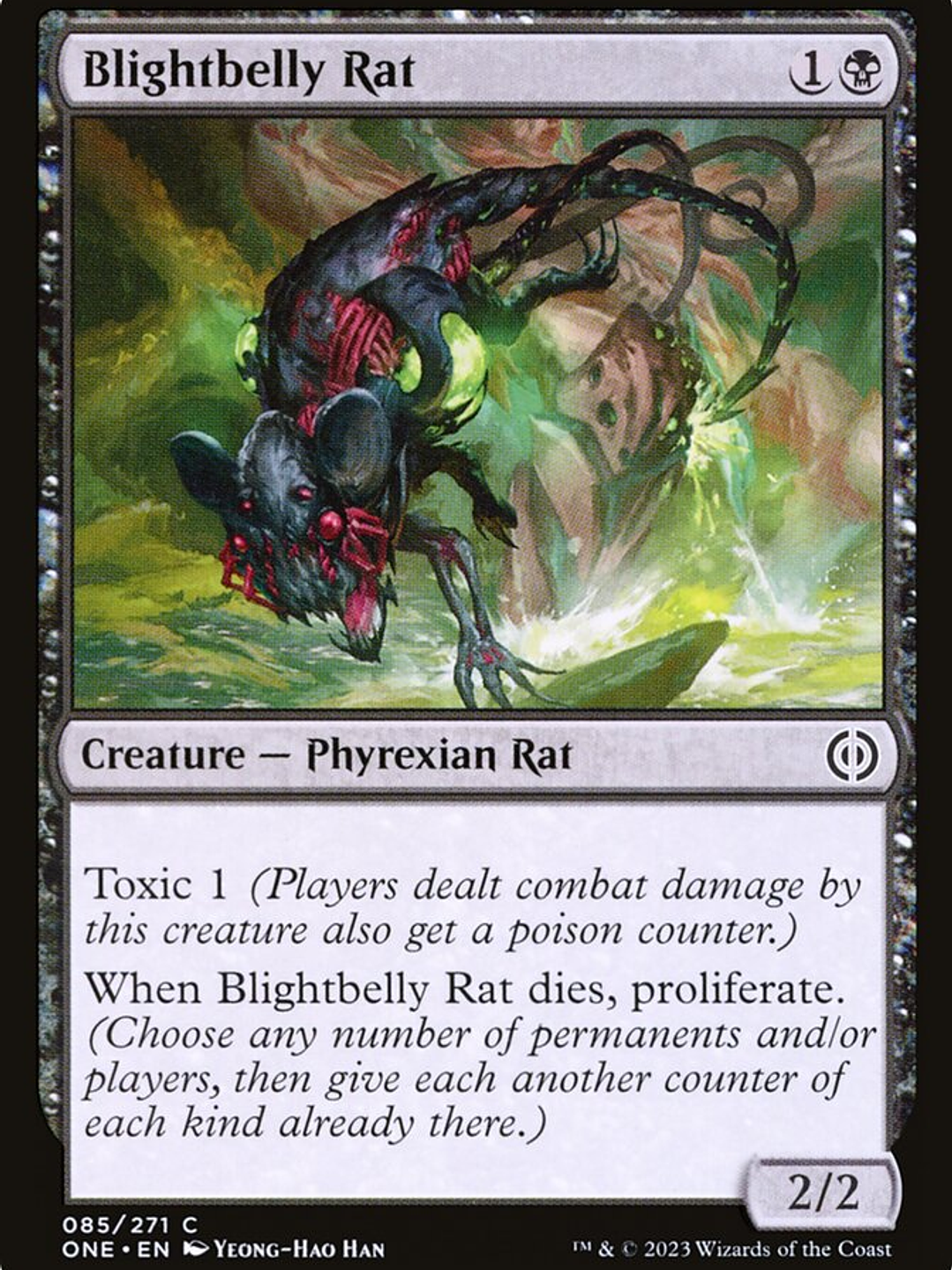 Blightbelly Rat (Phyrexia: All Will Be One) 1