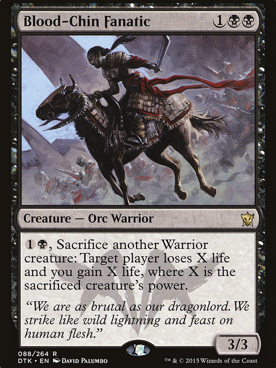 Blood-Chin Fanatic (Dragons of Tarkir) 1