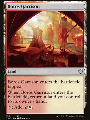 Boros Garrison (Phyrexia: All Will Be One Commander)