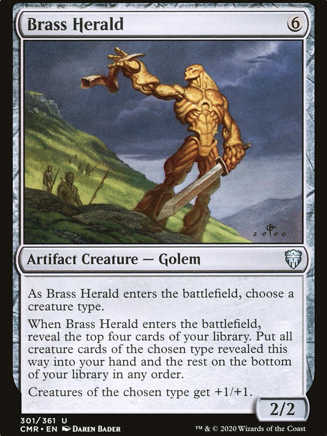 Brass Herald (Commander Legends) 1