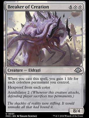 Breaker of Creation (Modern Horizons 3)