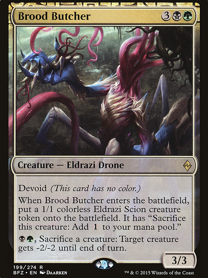 Brood Butcher (Battle for Zendikar) 1