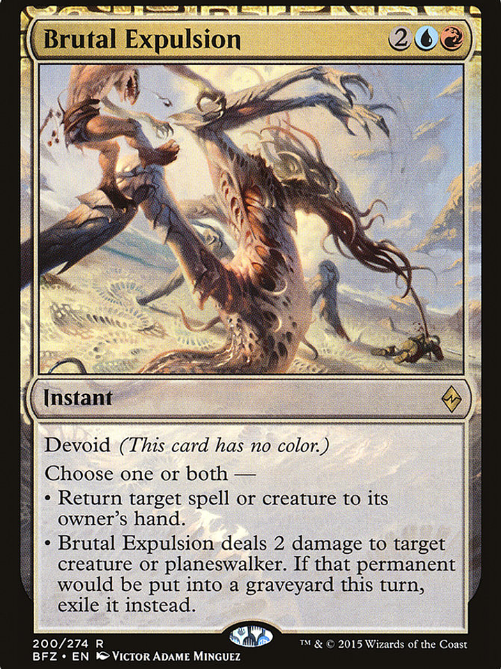 Brutal Expulsion (Battle for Zendikar) 1