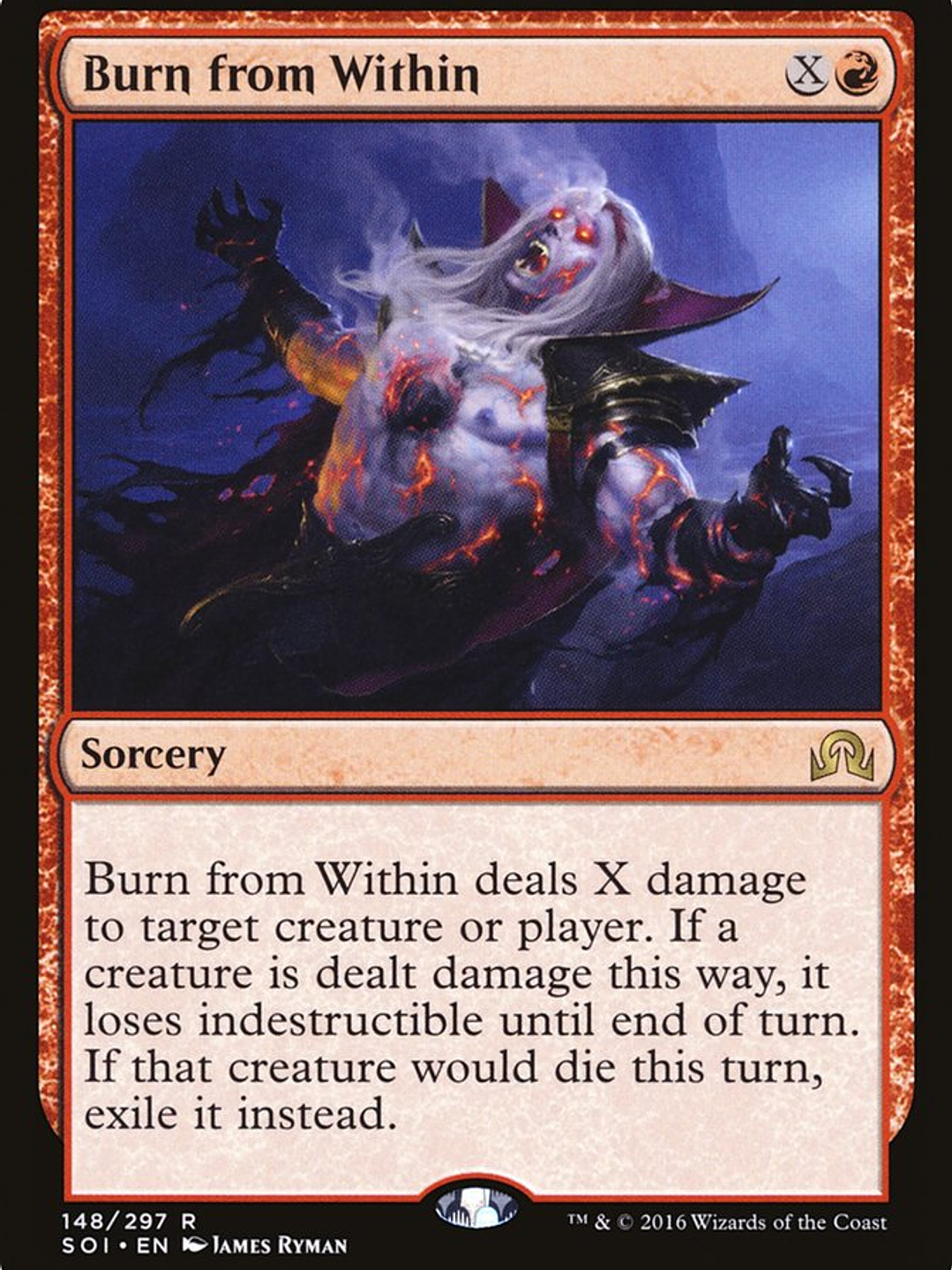 Burn from Within (Shadows over Innistrad) 1