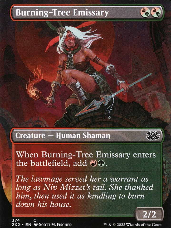 Burning-Tree Emissary (Double Masters 2022) 1