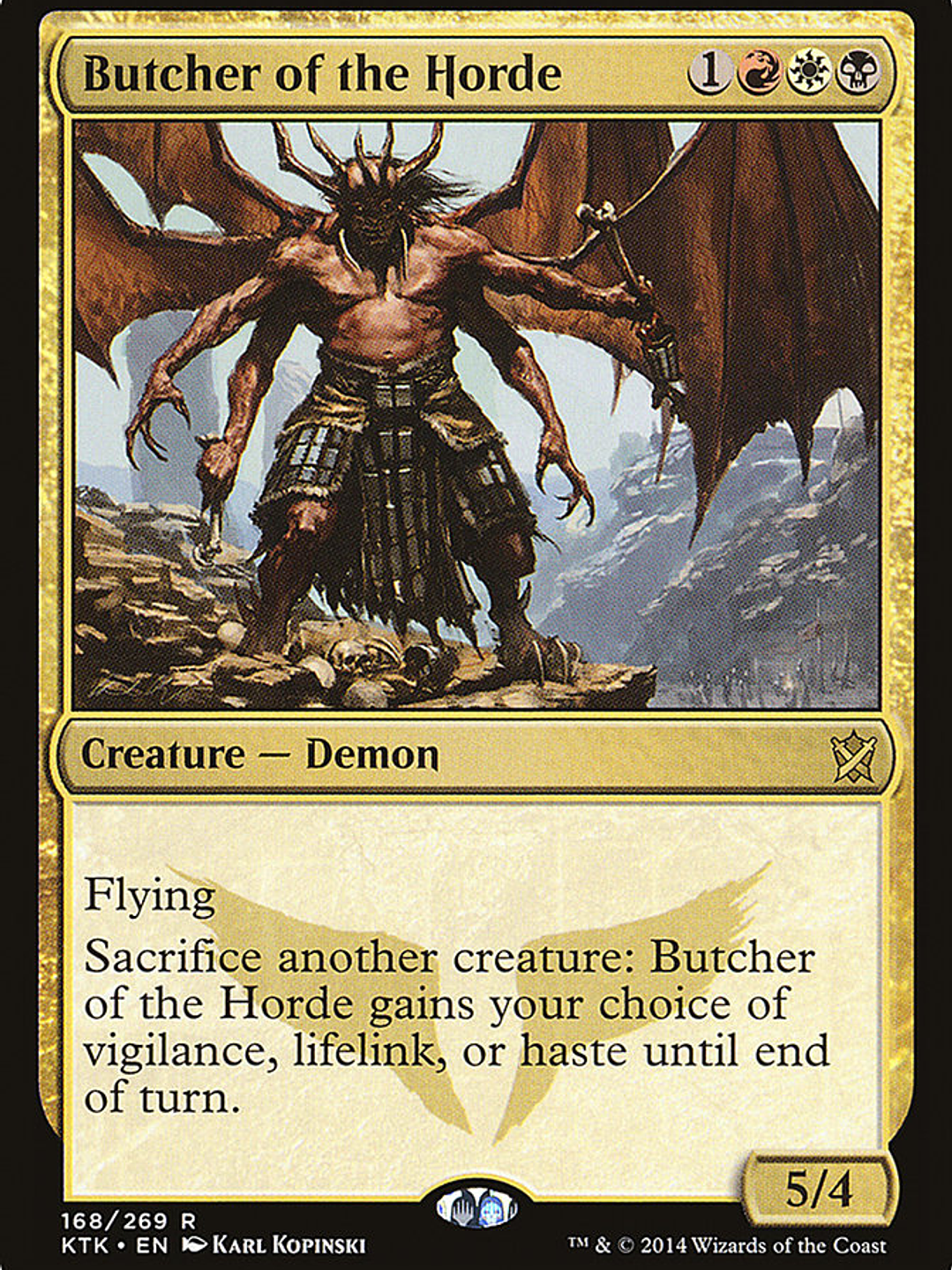 Butcher of the Horde (Khans of Tarkir) 1