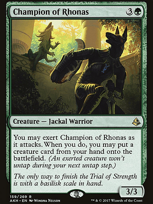 Champion of Rhonas (Amonkhet)