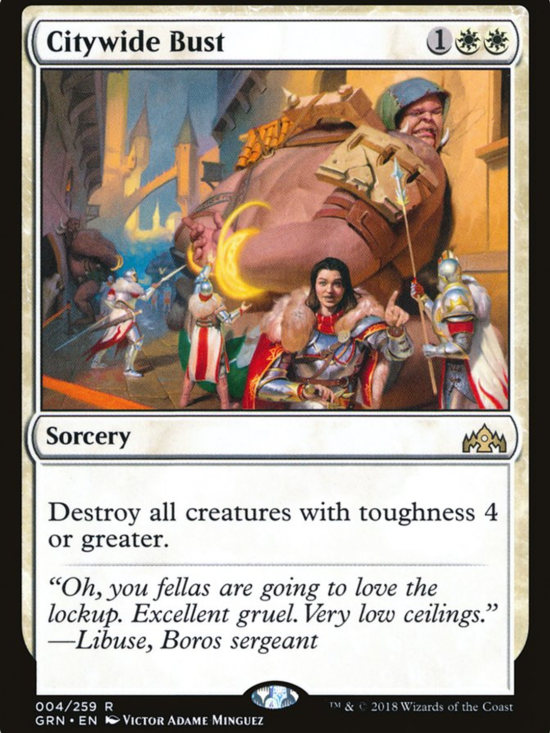 Citywide Bust (Guilds of Ravnica) 1